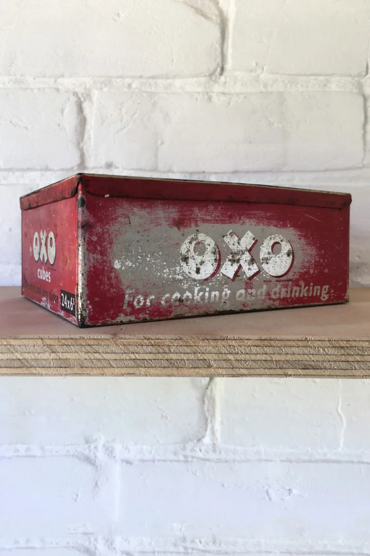 Vintage Oxo Cubes Tin