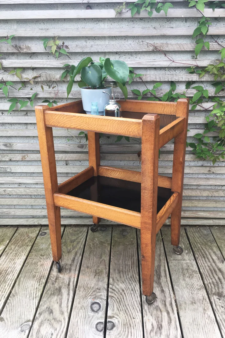 Vintage tea trolley