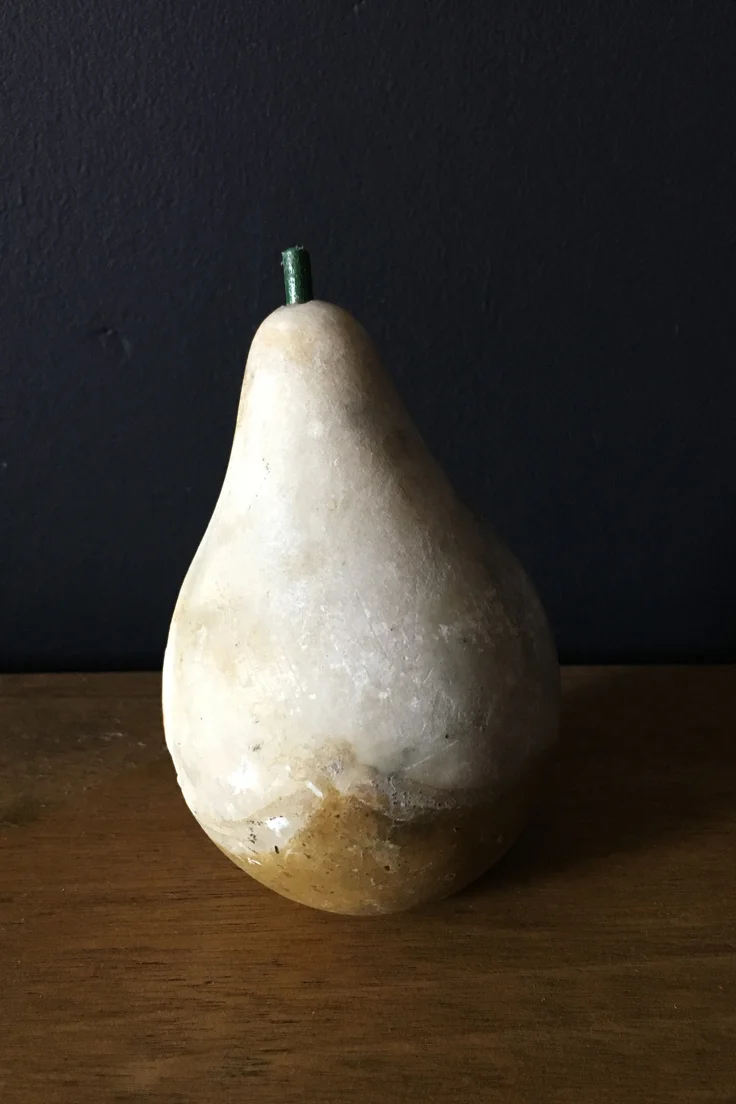 Vintage Marble Pear