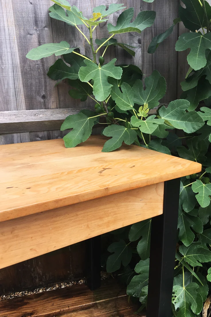 Vintage Pine Kitchen Table