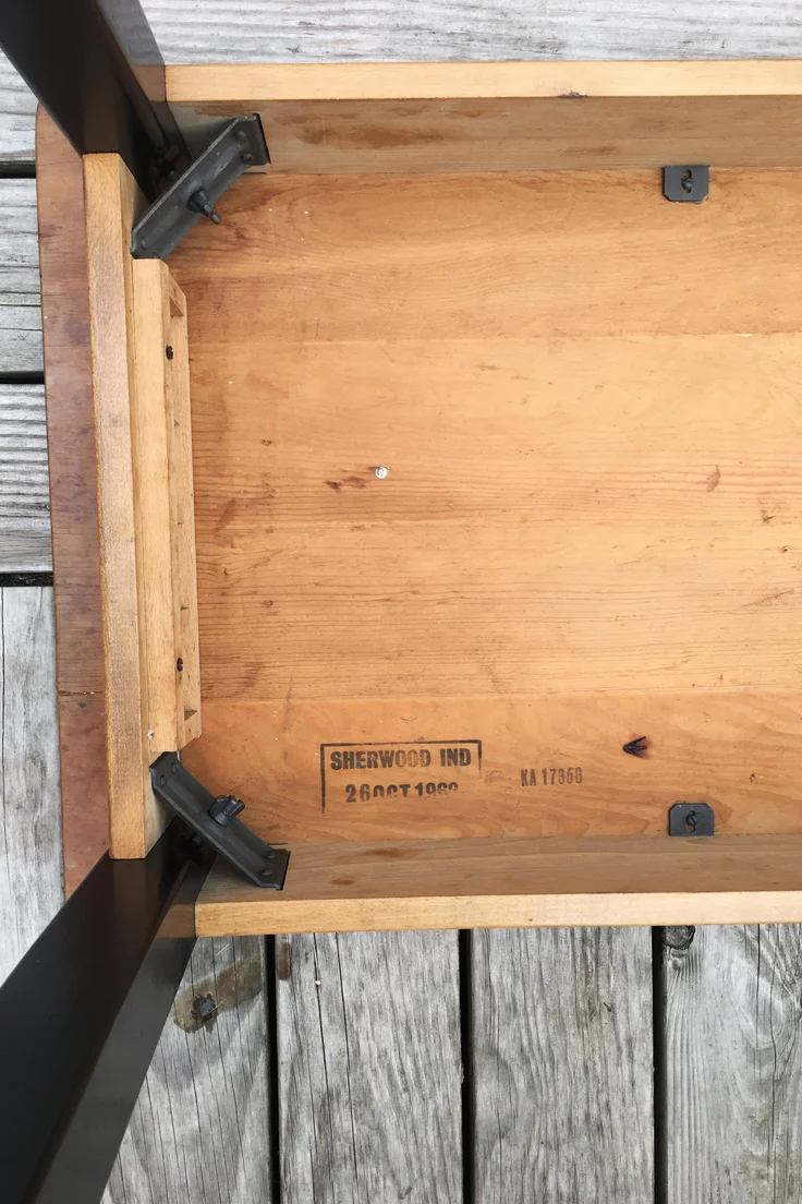 Vintage Pine Kitchen Table