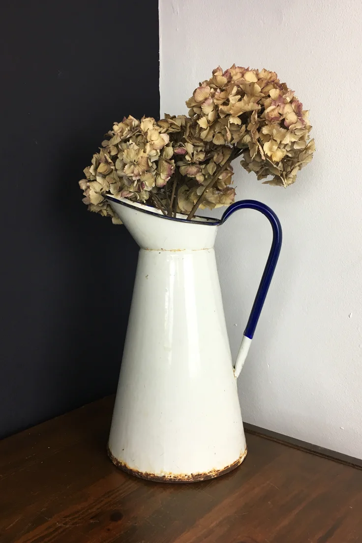 Vintage Enamel Jug