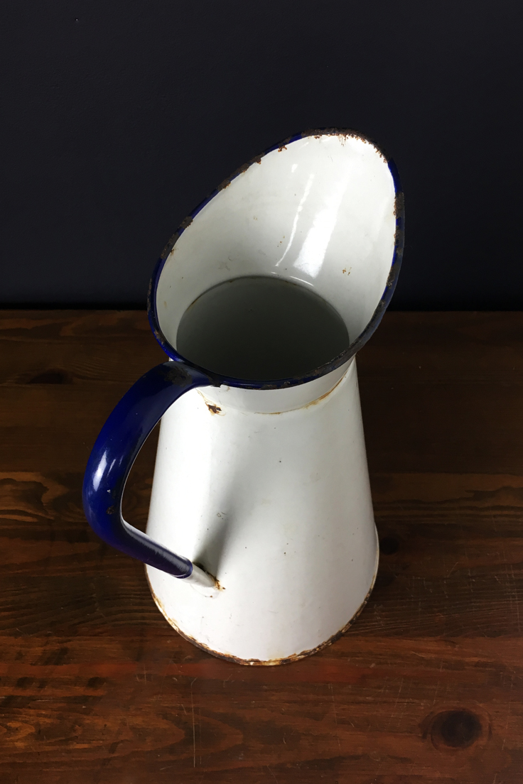 Vintage Enamel Jug