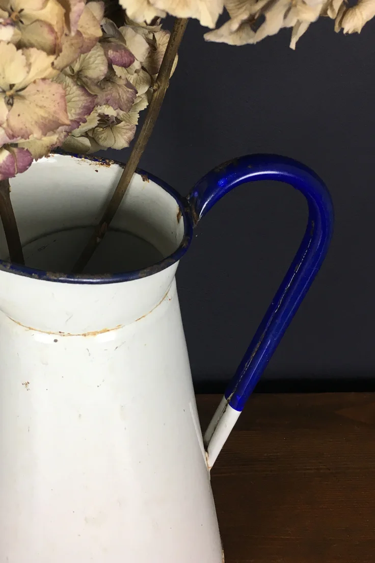 Vintage Enamel Jug