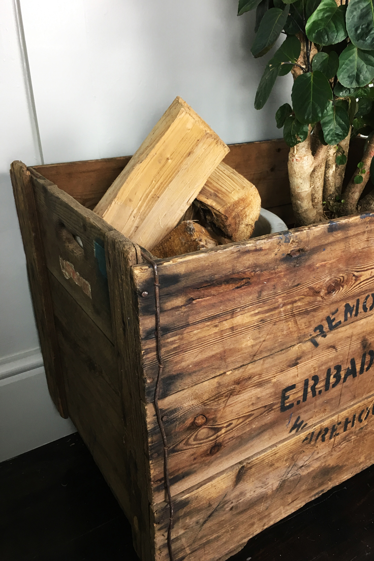 Vintage Wooden Removals Crate