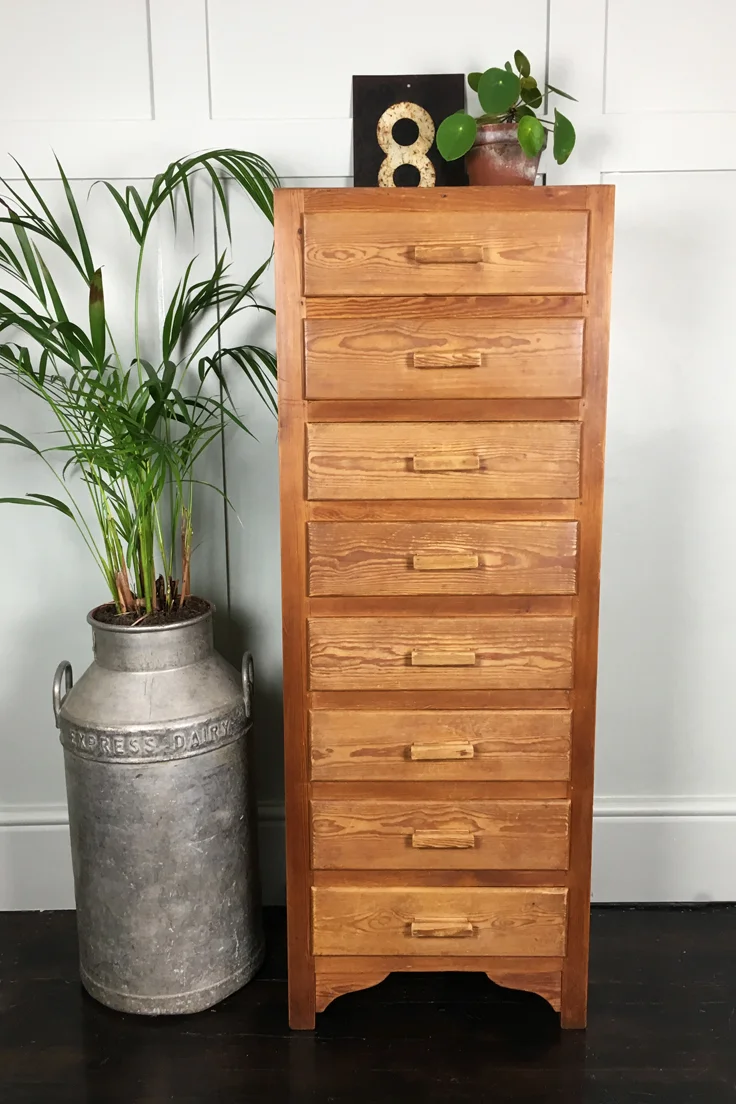 Vintage Chest of Drawers Tallboy