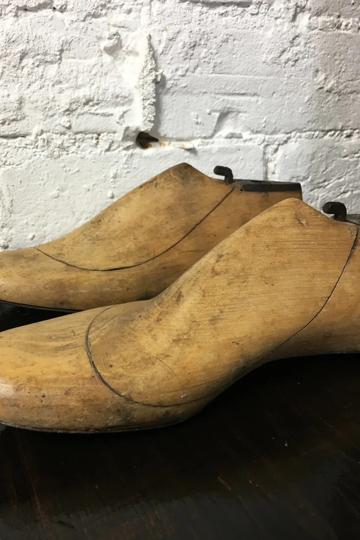 A Pair of Vintage French Shoe Lasts