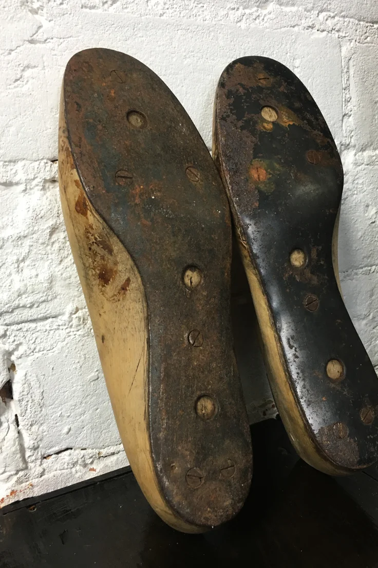 A Pair of Vintage French Shoe Lasts