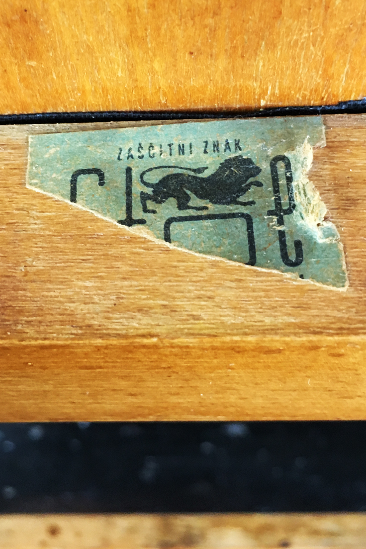 Vintage Wooden Folding Chair
