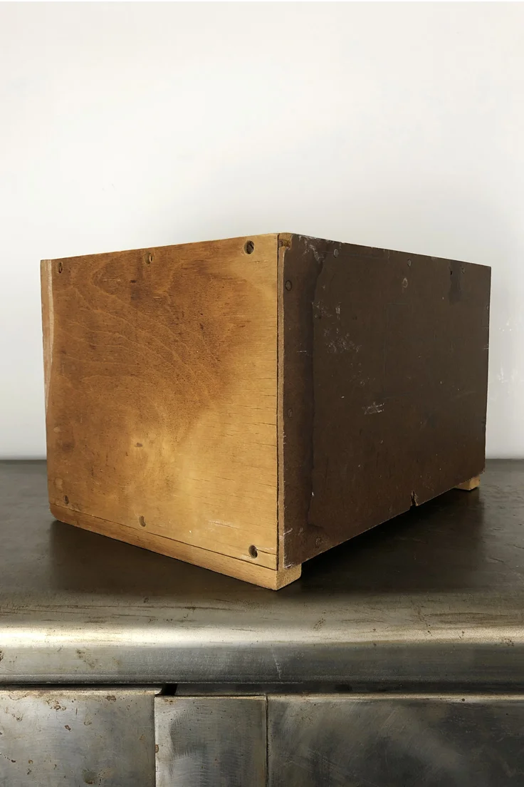 Vintage Wooden Haberdashery Drawers