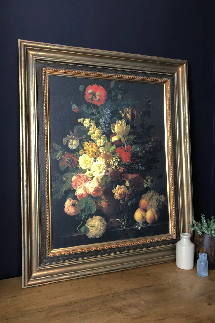 Vintage Floral Print