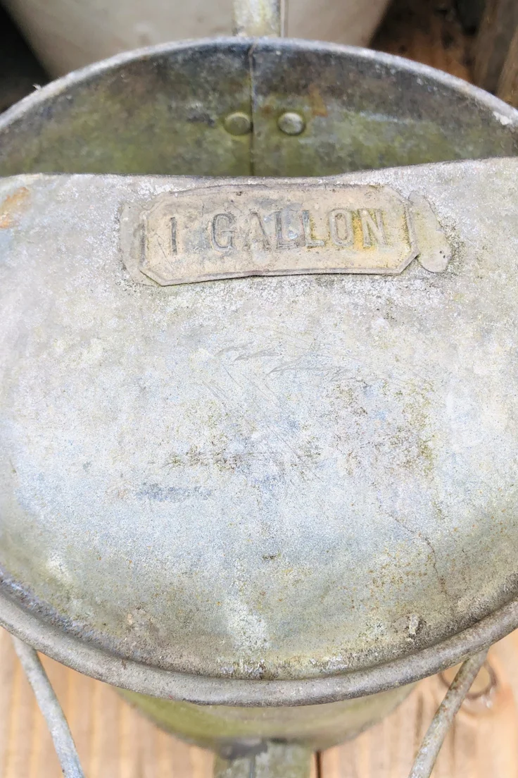 Vintage Galvanised Watering Can