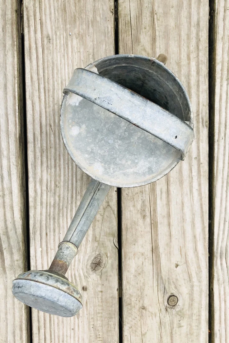 Vintage Galvanised Watering Can