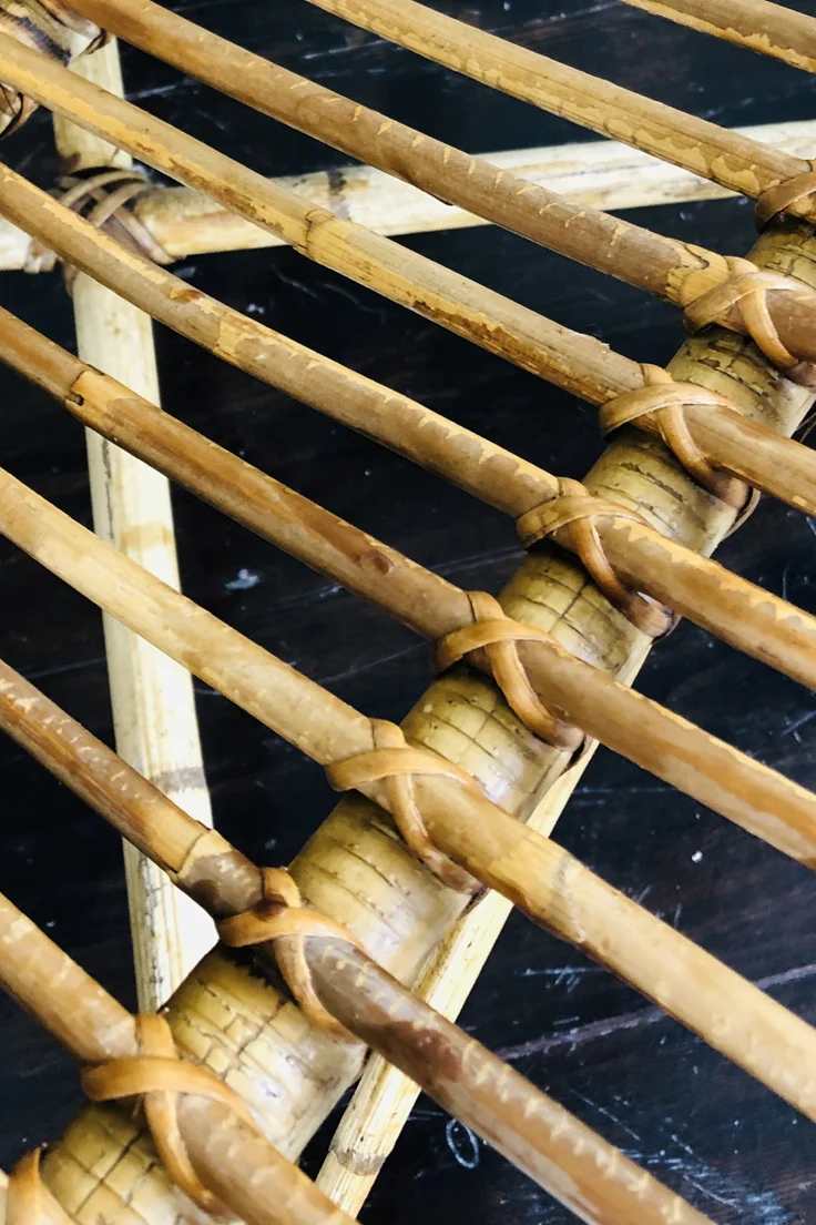Vintage Rattan Bamboo lounge chairs