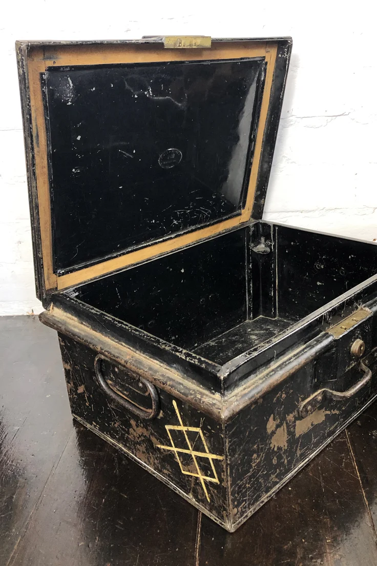 Vintage World War II Military Storage Box