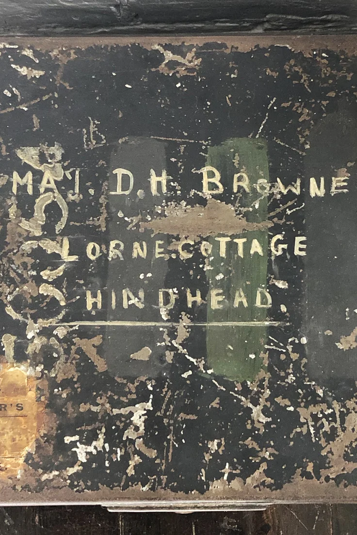 Vintage World War II Military Storage Box