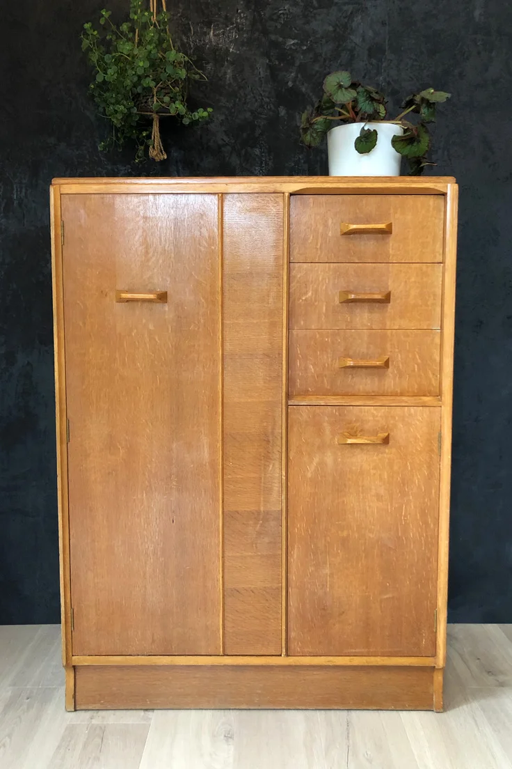 Mid-century G-Plan compactum Tallboy
