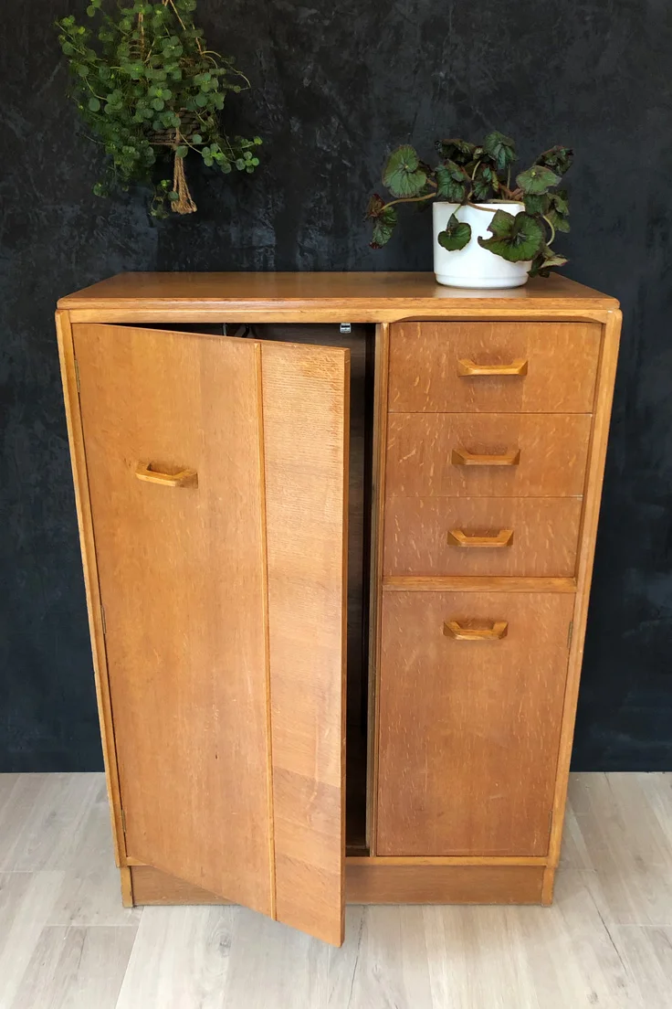 Mid-century G-Plan compactum Tallboy