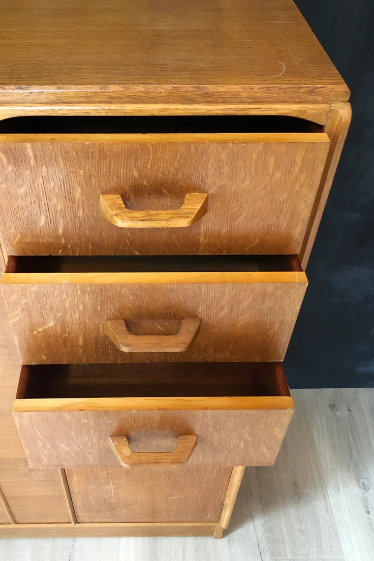 Mid-century G-Plan compactum Tallboy