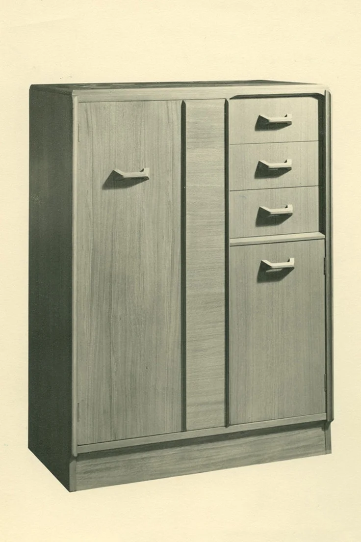Mid-century G-Plan compactum Tallboy