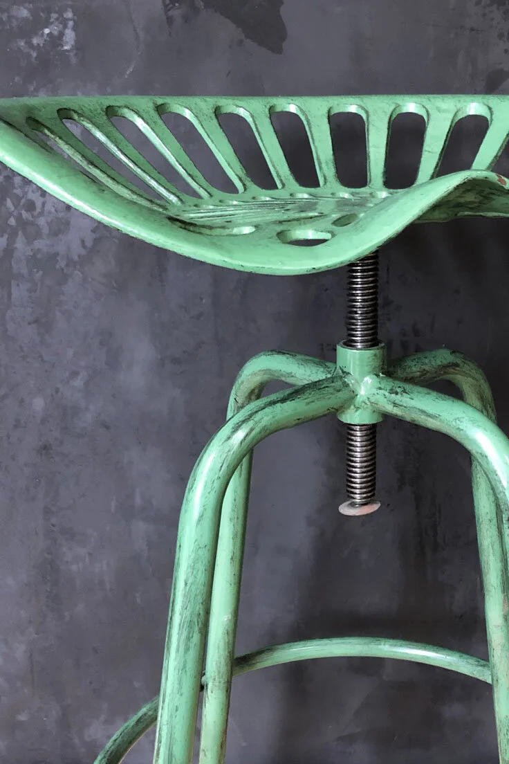Industrial Tractor Bar stool