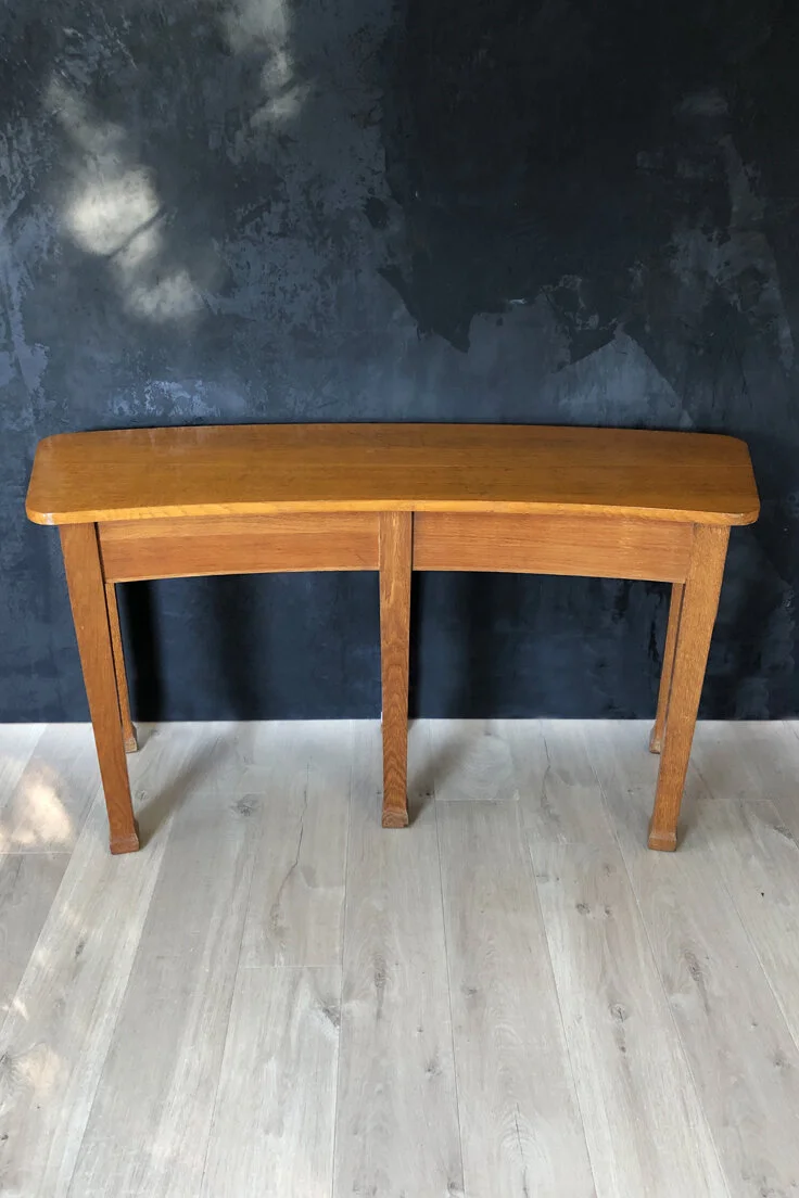 Vintage Haberdashery oak tables