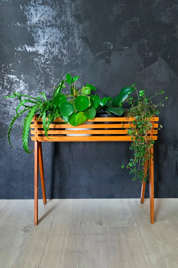 Mid-century teak planter