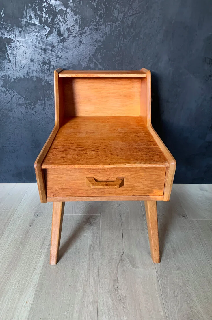 Mid-century bedside table