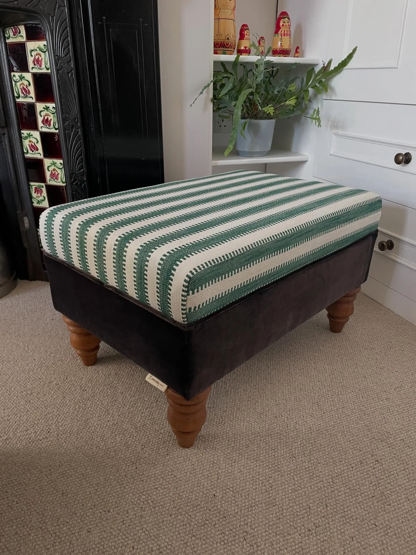 Time to put your feet up! These are ready to go over on my Etsy page - handmade by me.✂️ 🪡 🔨 🧵

If you&rsquo;d like a different fabric/style or shape there&rsquo;s a custom section for us to create something together.

Follow the link in my bio to