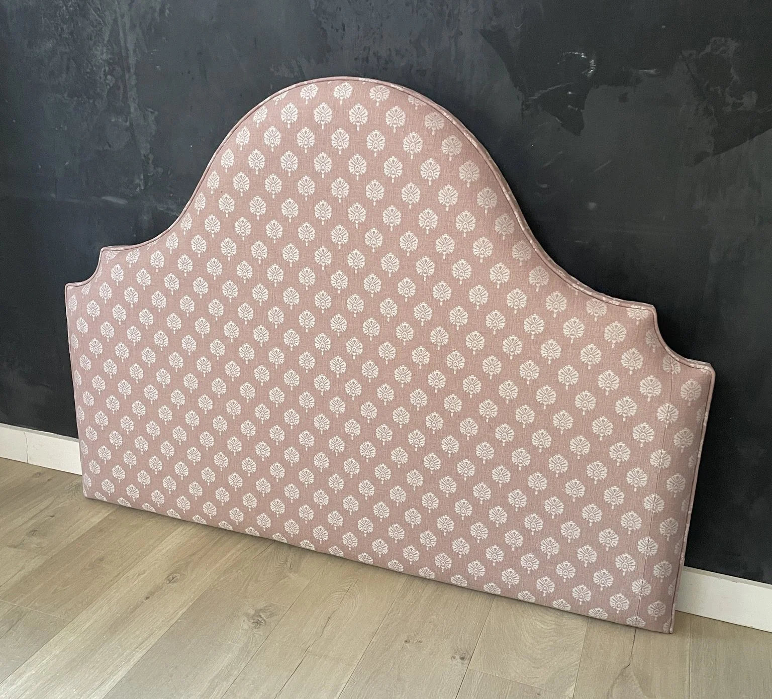 Double Ridge Upholstered Headboard 02