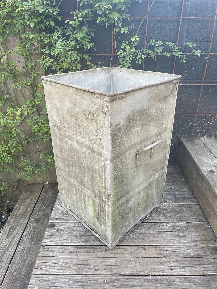 Heavy Duty Galvanised Bin