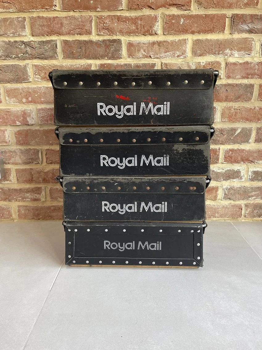 Vintage Royal Mail Crates