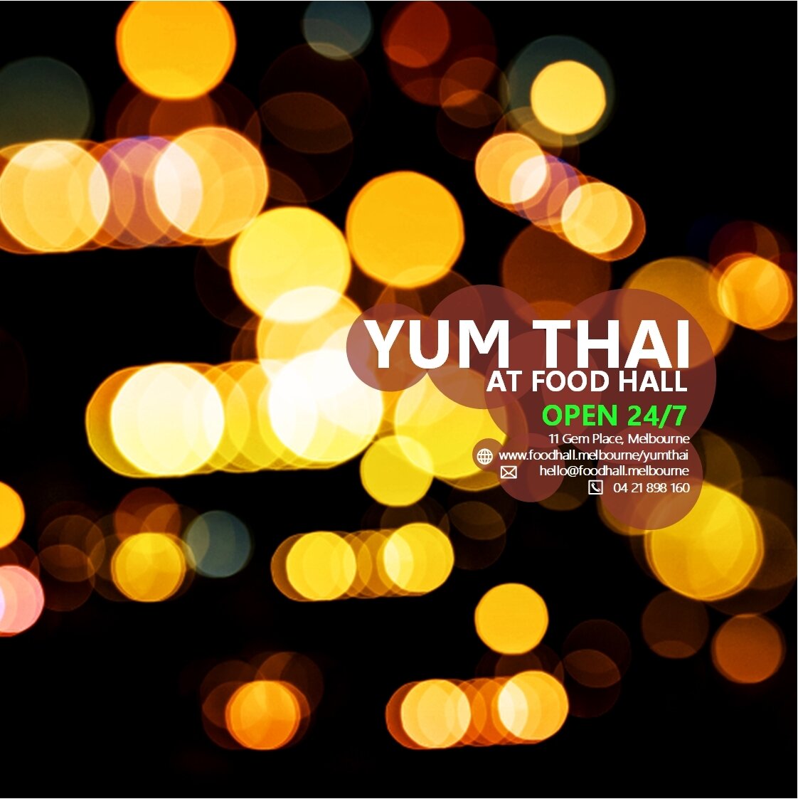 food hall melbourne yum thai catering 1