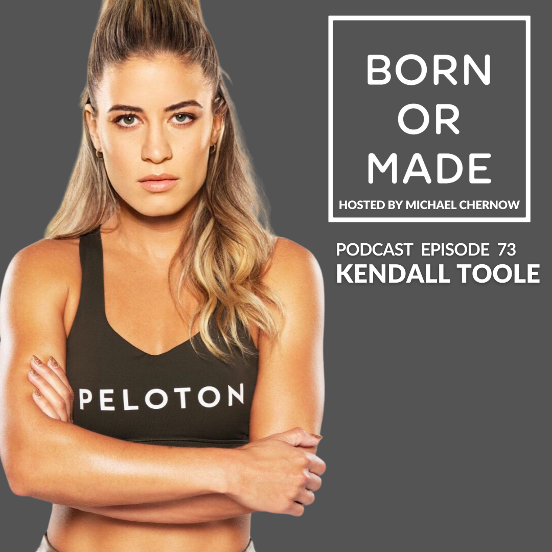  Kendall Toole is a leading Peloton Instructor, Equity Investor in X2 Performance, Mental Health Advocate, and all-around BADASS. In this episode, Kendall shares her inspiring story of how she went from being lost and severely depressed to living the