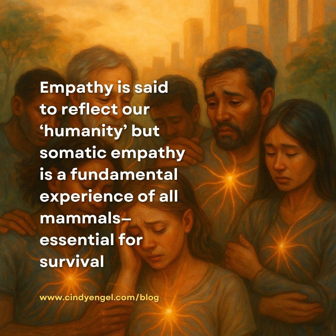 HUMANITY?
There is a controversial idea that (from a biological perspective) empathy is actually quite selfish. But if you look deeper, this conclusion reveals the overly individualistic nature of our culture. 

Tests show that people with psychopath