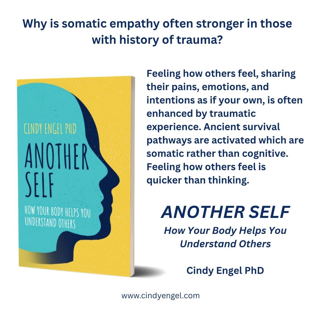 Why do you read the room instantly? Why are. you overwhelmed in crowds? What can you do to modulate this response? My book will help you understand how your own attention is causing somatic empathy with others. Available on Amazon or via your local b