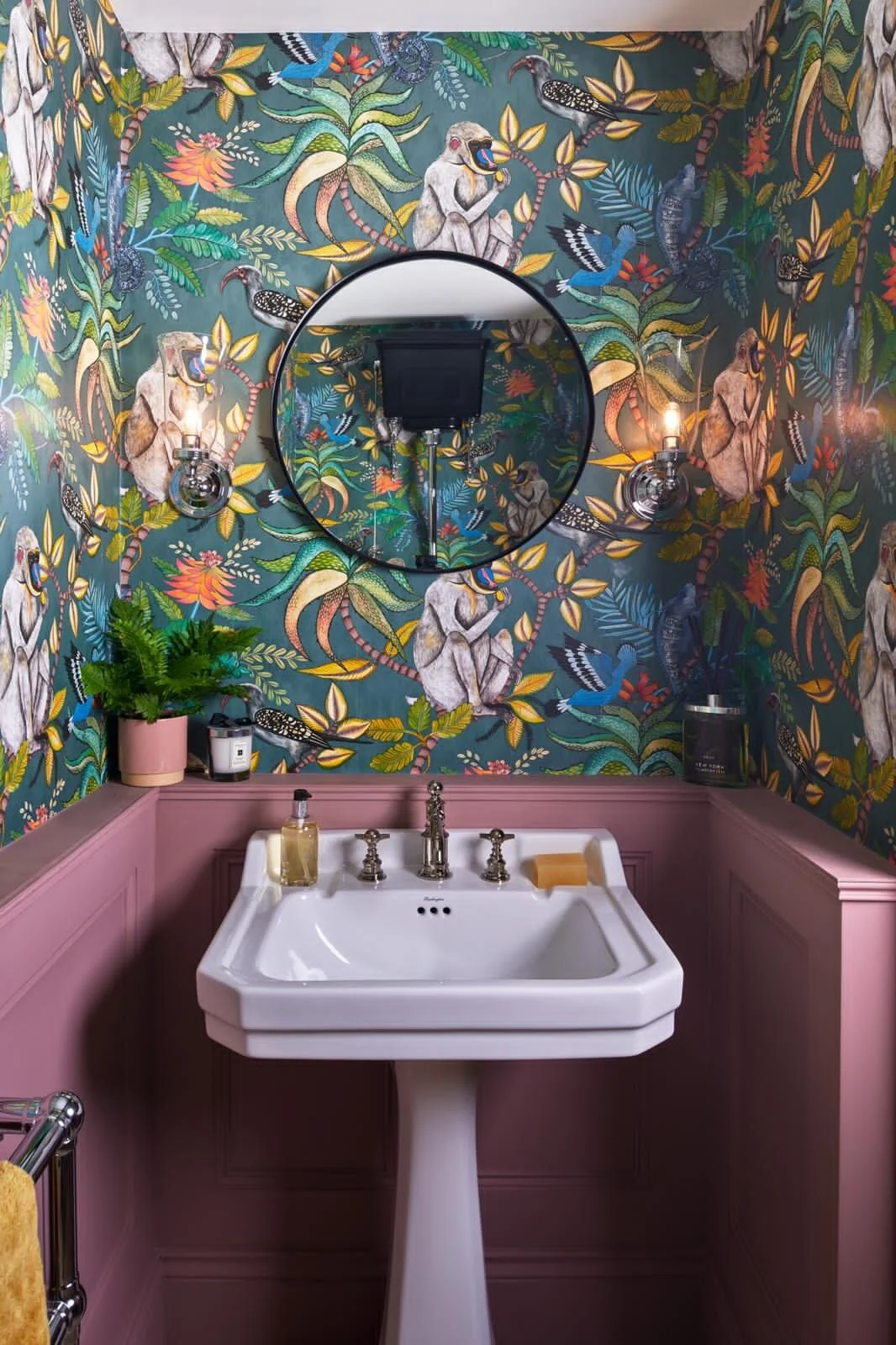 The downstairs WC … small but MIGHTY