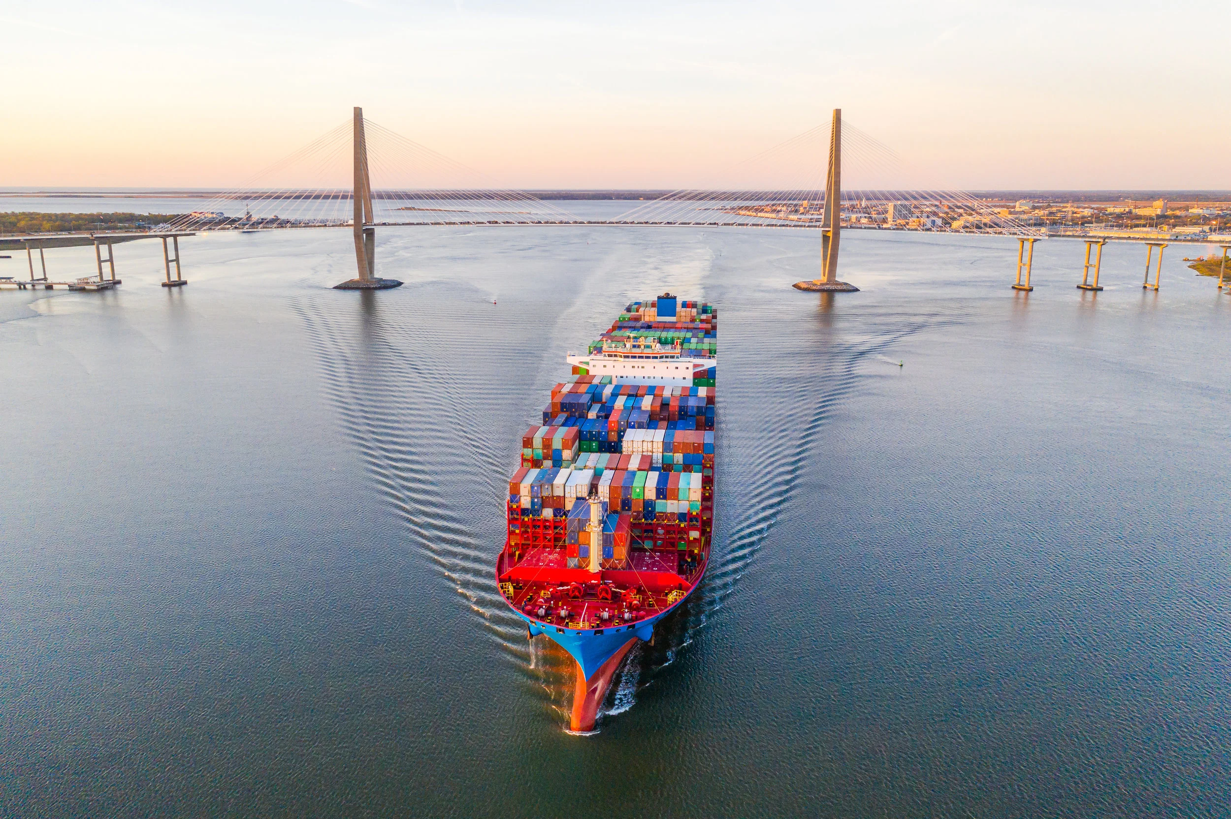 COSCO Peony ~ Ravenel Bridge