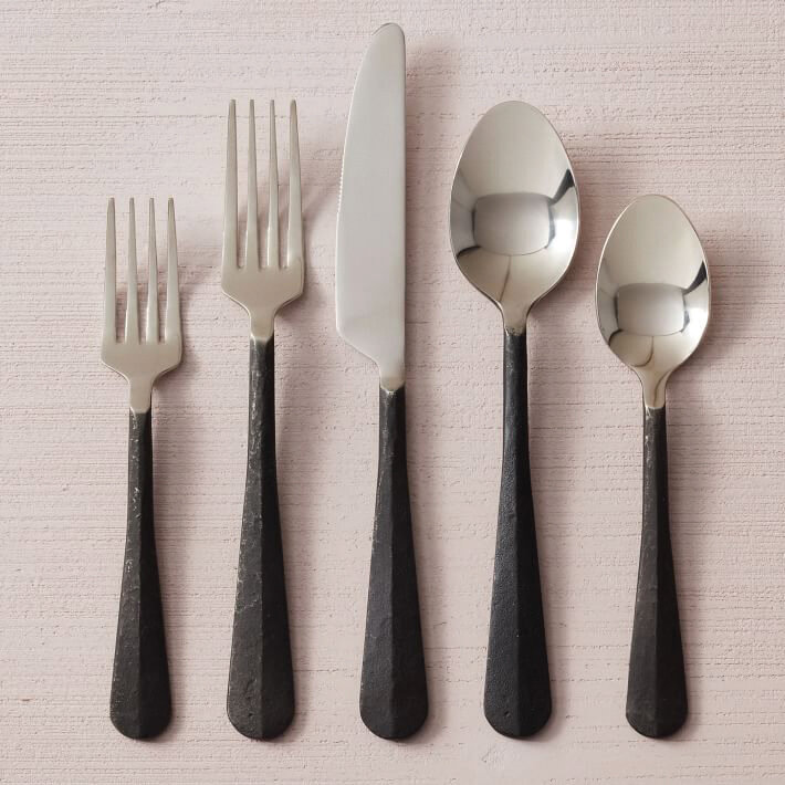   Ridge Flatware Set;  $39;  westelm.com  