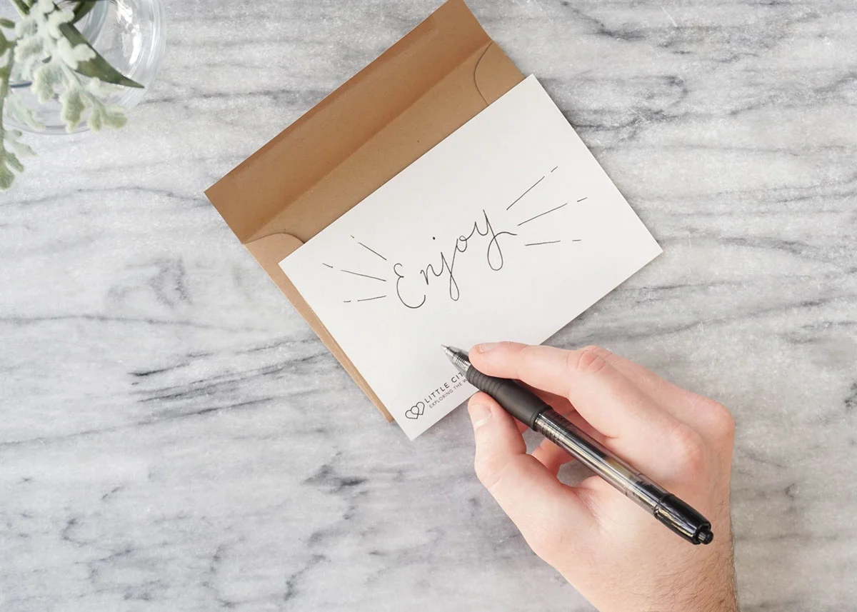 Enjoy writing
