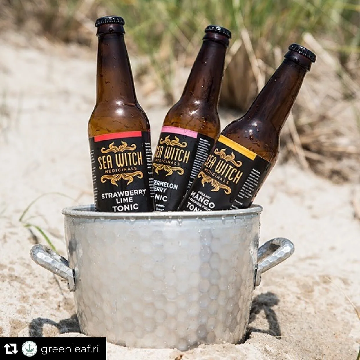 Repost from @greenleaf.ri
&bull;
Our weekend plans consist of sun + @seawitchmedicinals. ☀️😎
