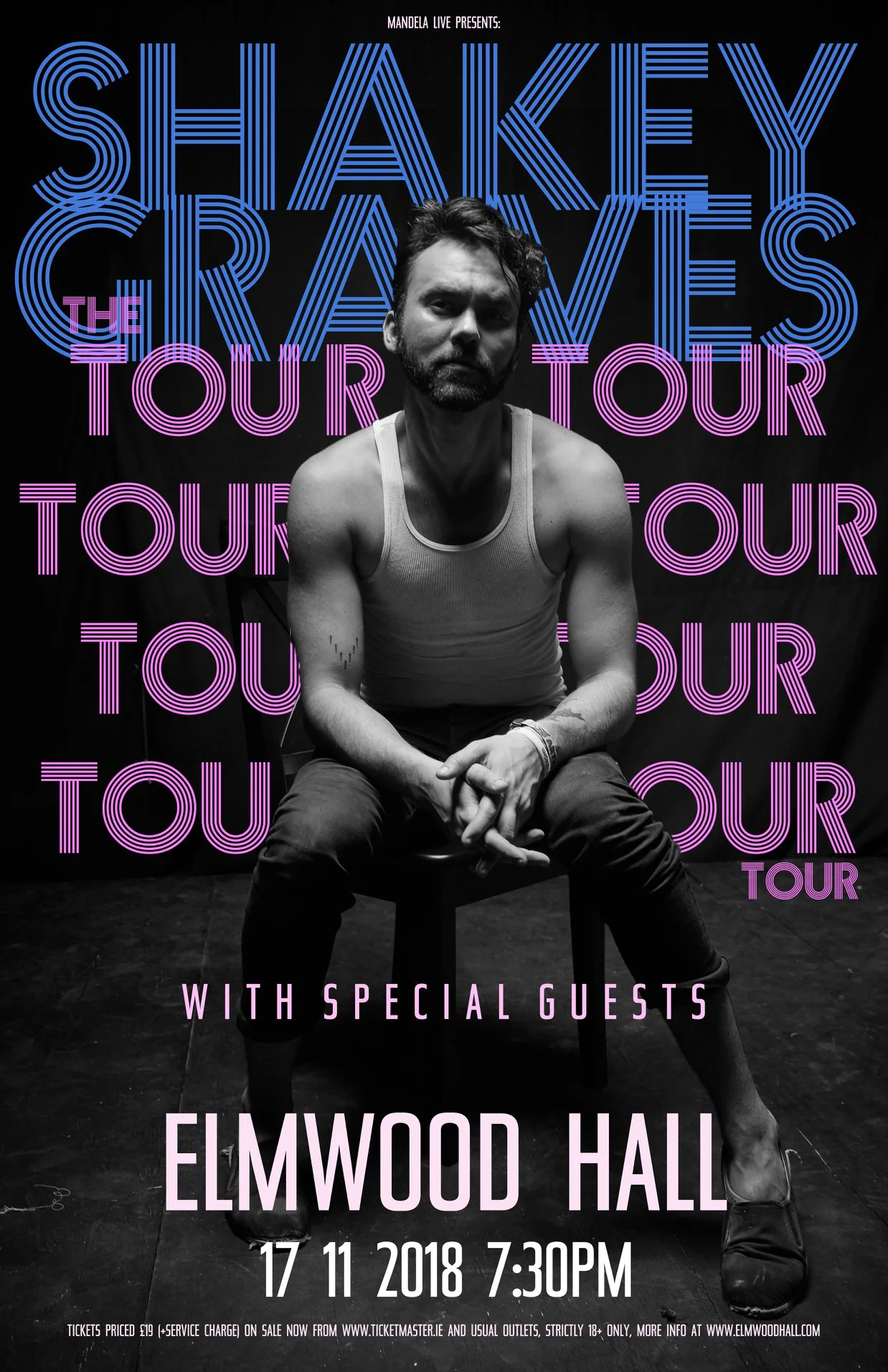 SHAKEY GRAVES ELMWOOD HALL BELFAST POSTER.jpg