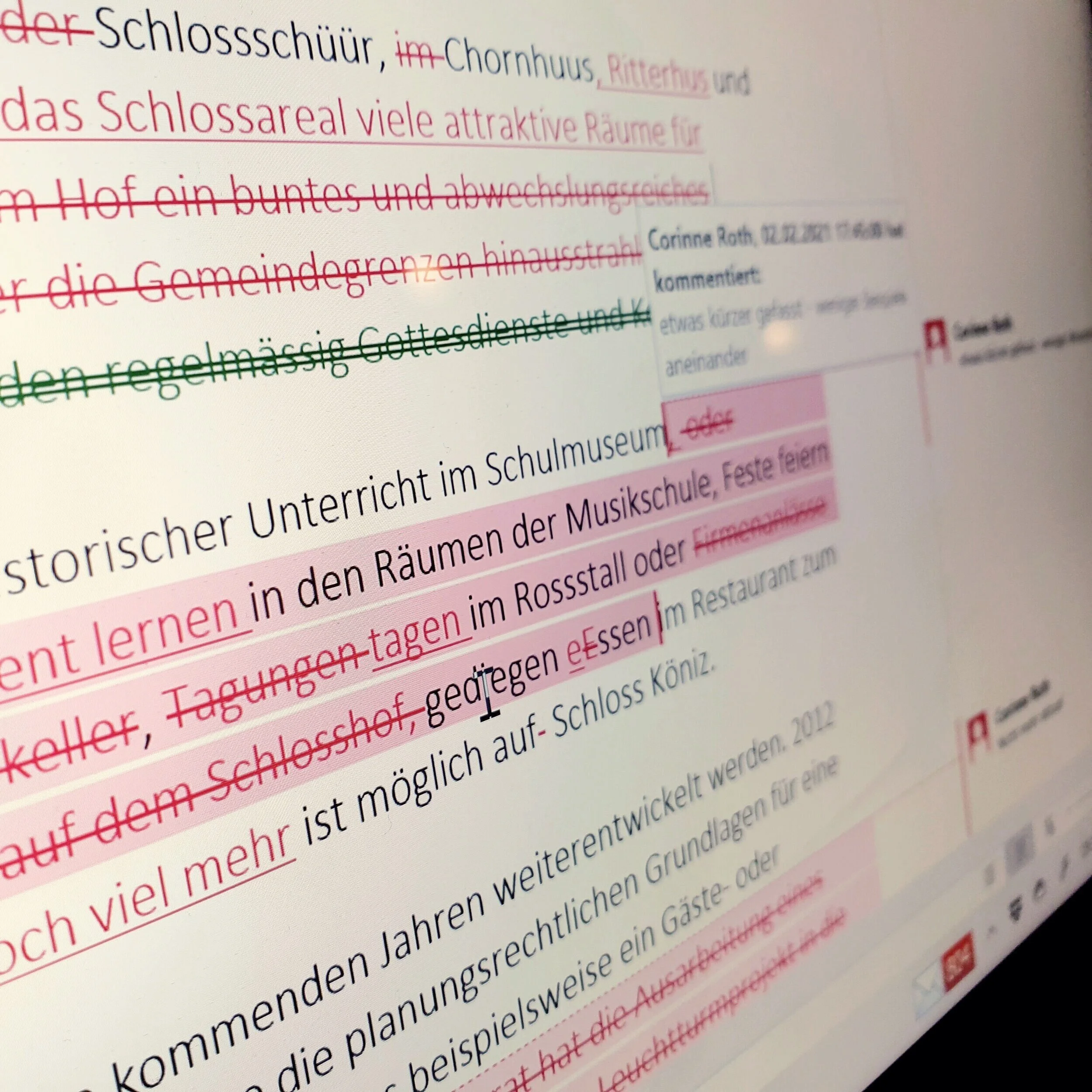 Effizienter redigieren mit Extrarunde