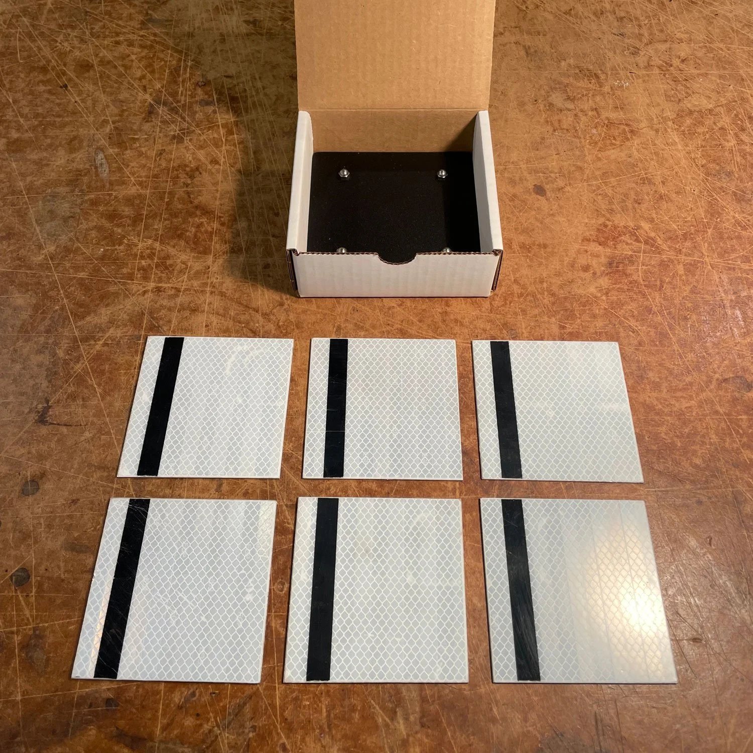 Sous-verres Signalétiques N/B 3