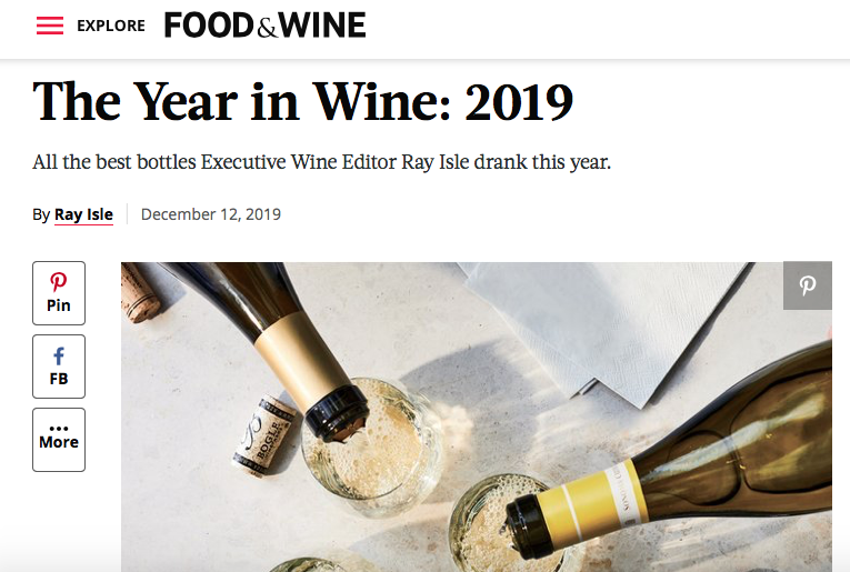 2 of Food and Wine's Best of 2019 are Cutting Edge Selections
