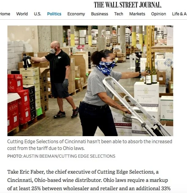 Cutting Edge Selections Featured in the Wall Street Journal