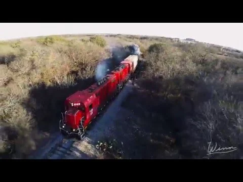 BIG red train