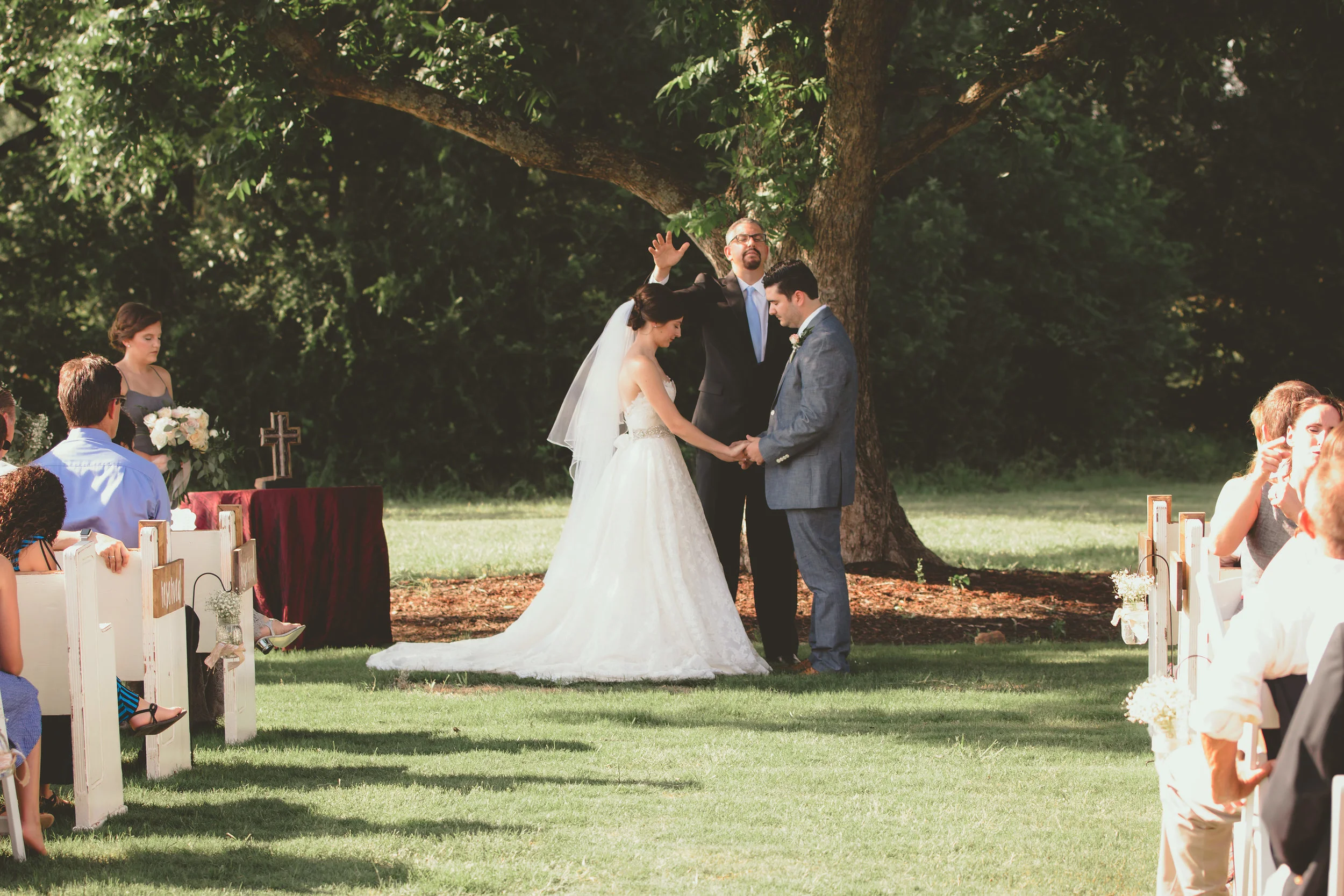 Neutral tones, classic style Brittany & Trey — Pepper Sprout Barn