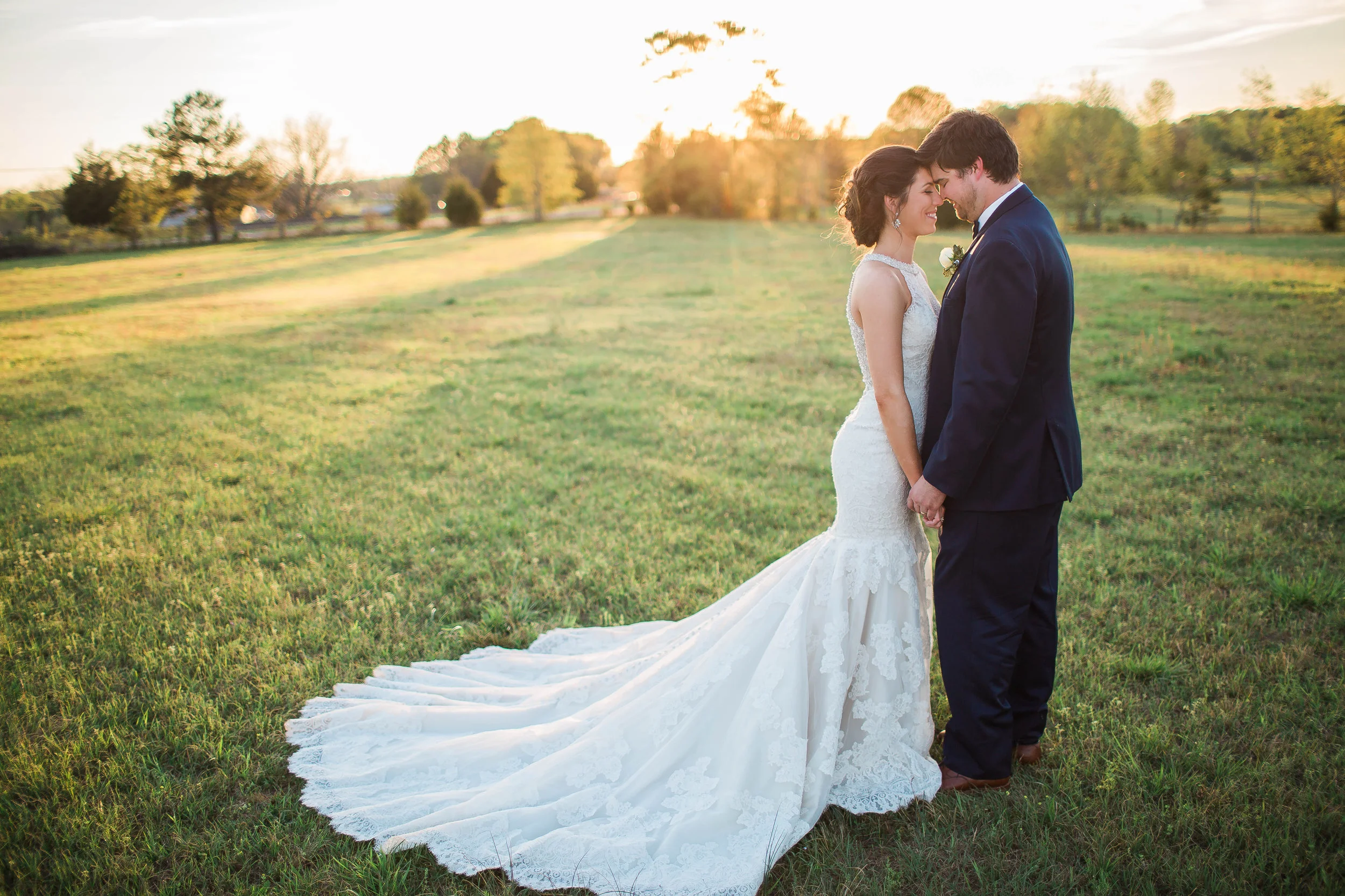 April wedding, photo by Amanda Sumner Photography