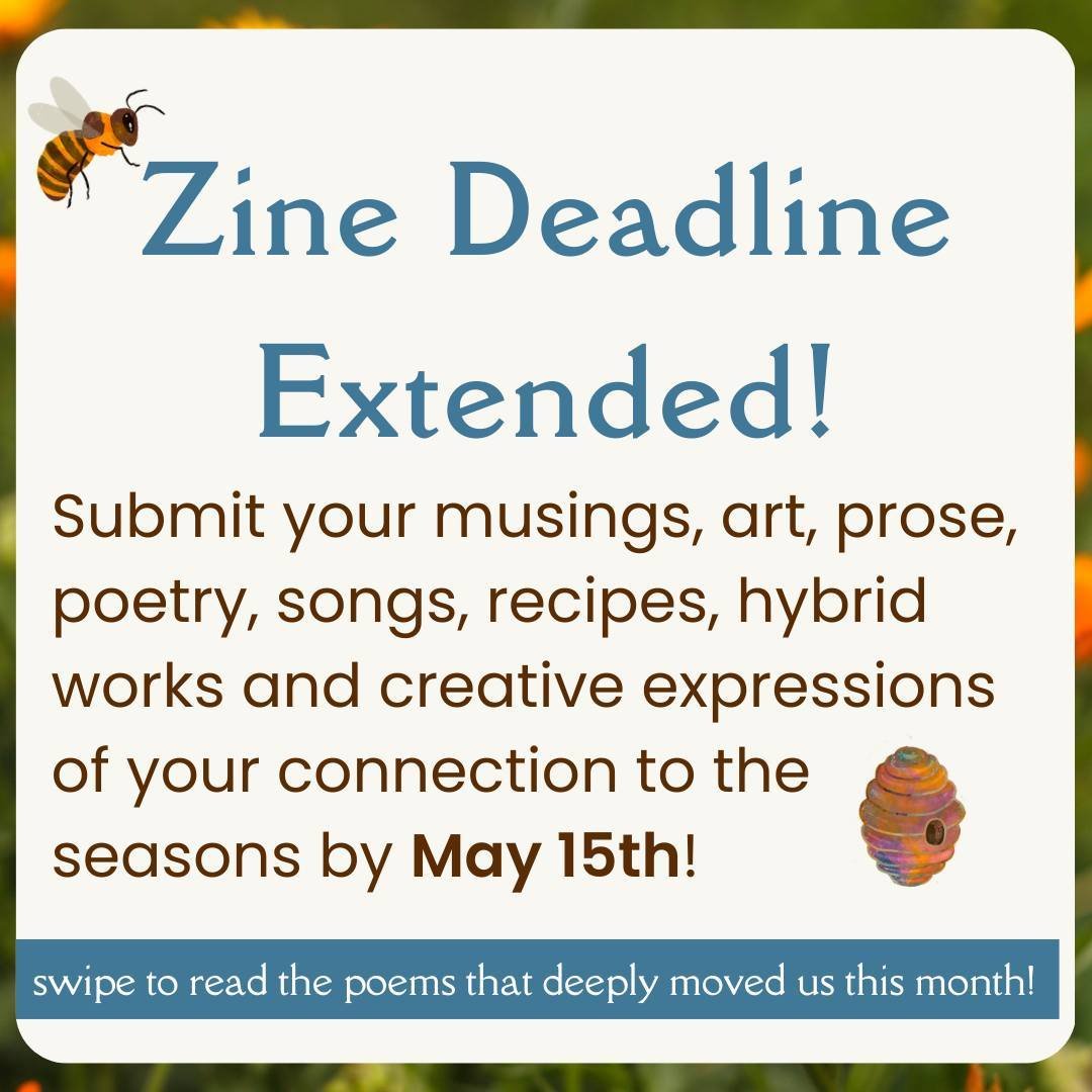 Exciting news: the deadline for submitting to WFAN's first zine has been extended until May 15th! In case you haven't had the opportunity yet, now is the perfect time to share your creations with us! ⁠
⁠
Through this zine, we hope to weave art into o